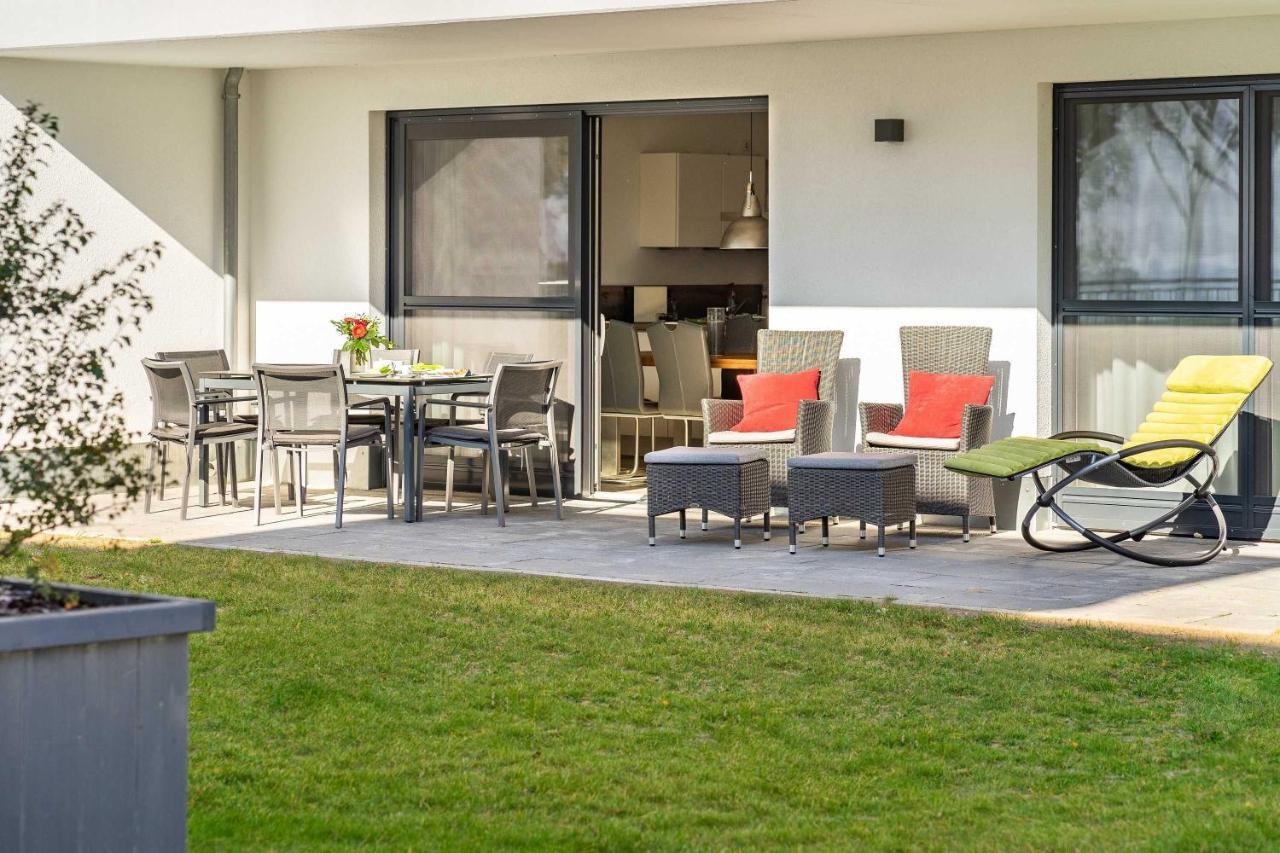 Terrassenwohnung "Inselreich" - Oase Am Haff Garz  Esterno foto