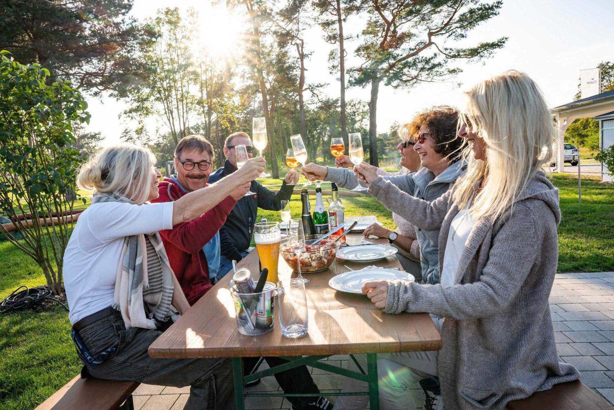Terrassenwohnung "Inselreich" - Oase Am Haff Garz  Esterno foto